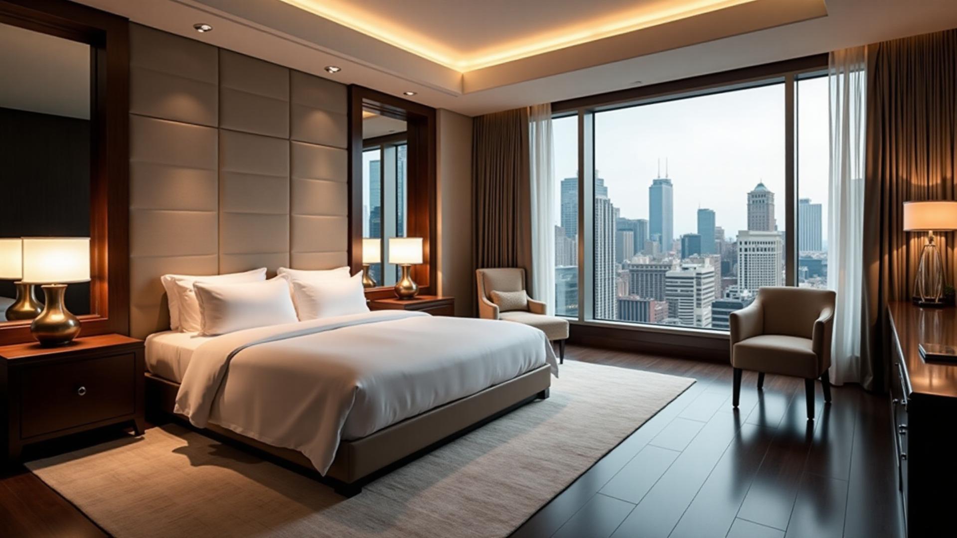 Luxury hotel booking with cashback rewards